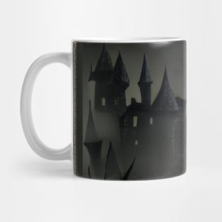 Castillo terrorífico hecho por una I.A. Mug